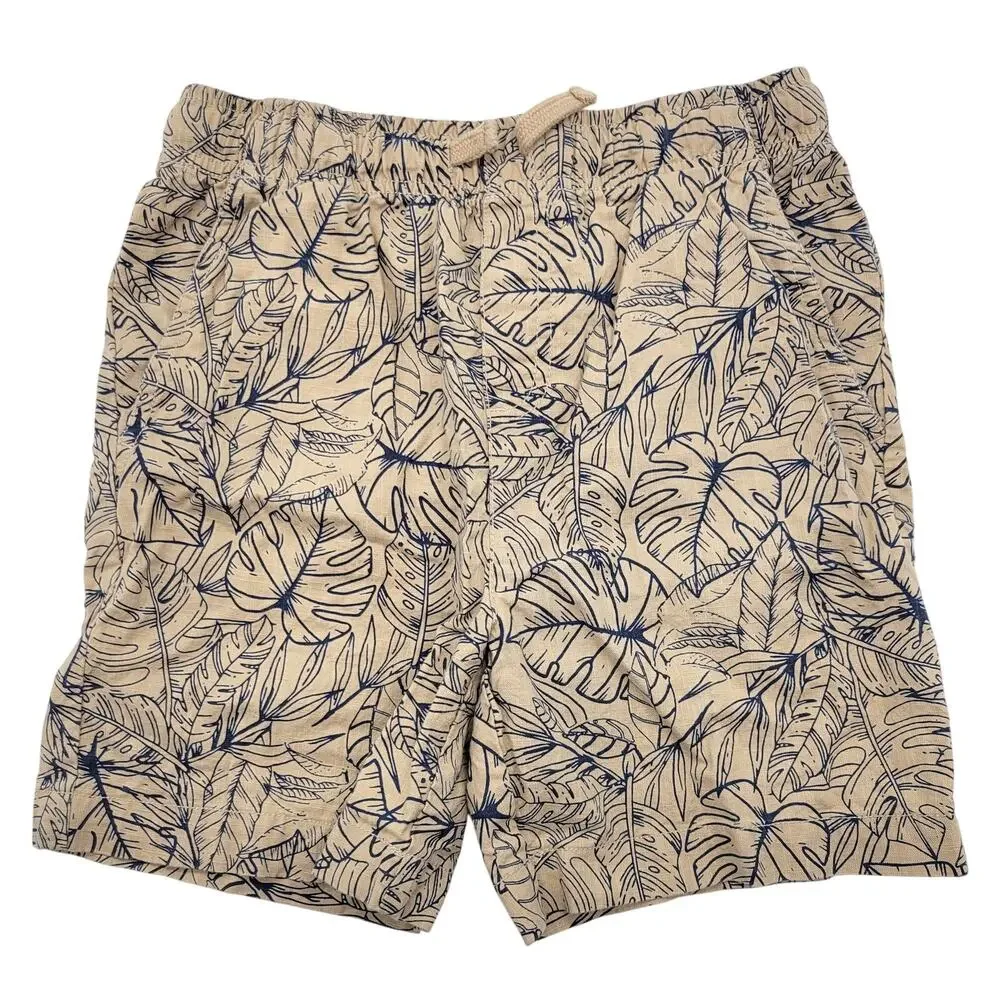 Tommy Bahama Kids 2-Piece Cabana Shirt Shorts Set Size 7-8, M Cotton Tropical